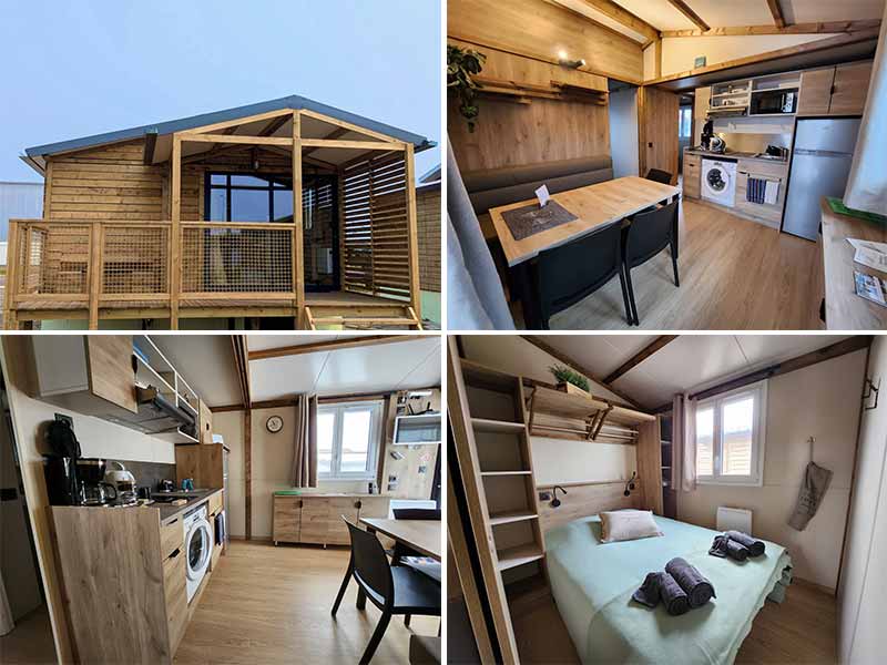 4 chalets sur l'île de Miquelon